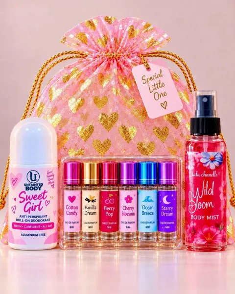 The Pink Barbie Kid's Fragrance Set For Girls