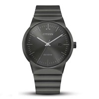 Black Citizen Stainless Steel Wristwatch