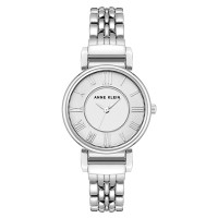 Anne Klien Luxury Ladies Fashion Silver Wristwatch