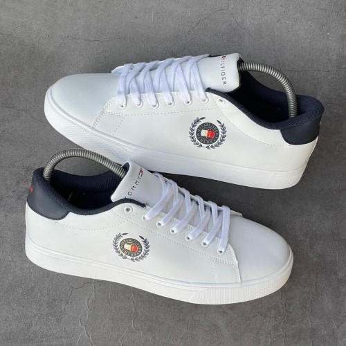 Tommy Hilfiger Tennis Classic White Sneakers