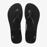 HAVAIANAS LUNA SPARKLE - BLACK