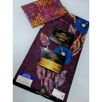 Horizon D'Afrique Burgundy Ankara Prints - 6 Yards