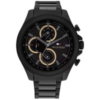 Black Chain Strap Tommy Hilfiger Watch