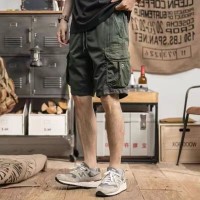 Grey Cargo Shorts