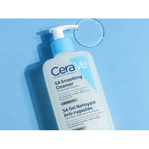 CeraVe SA Smoothing Cleanser with Salicylic Acid for Dry, Rough & Bumpy Skin 236ml