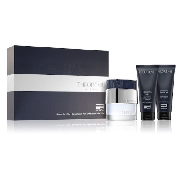 Rue Broca Theoreme Pour Homme EDP 90ml 3 Piece Gift Set