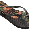 HAVAIANAS SLIM ORGANIC - BLACK.DARK GREY.DARK GREY - Image 2