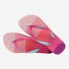 HAVAIANAS TOP LOGOMANIA MULTICOLOR - GRADIENT PINK GUM - Image 2
