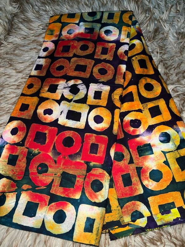 Adire Ghana Crack Batik 