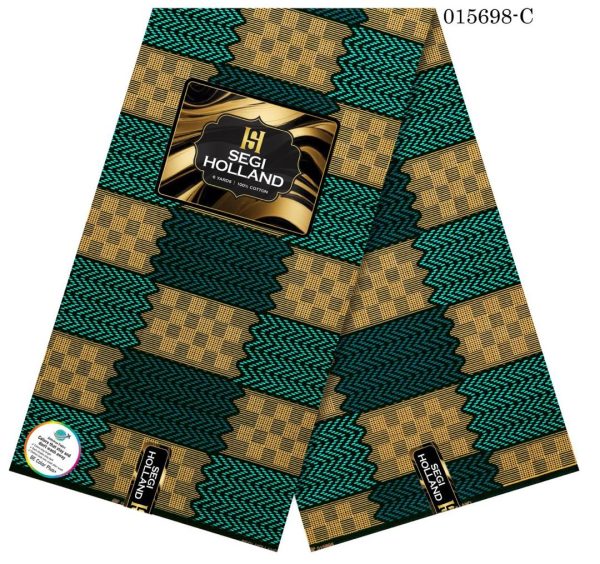 Segi Holland Pure Cotton Ankara fabric