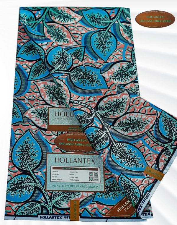 Super Embellished Hollantex Wax
