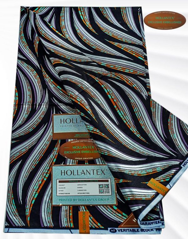 Super Embellished Hollantex Wax