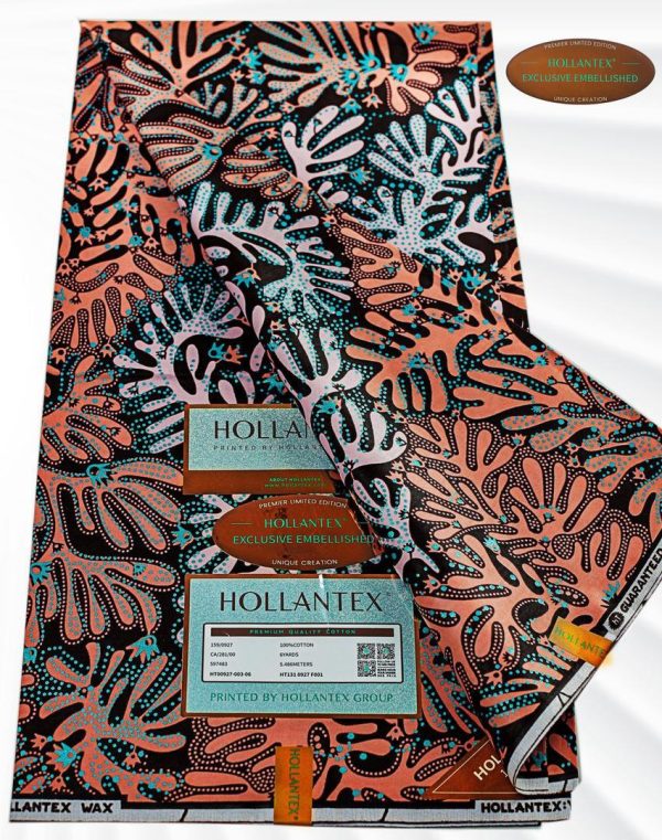 Super Embellished Hollantex Wax
