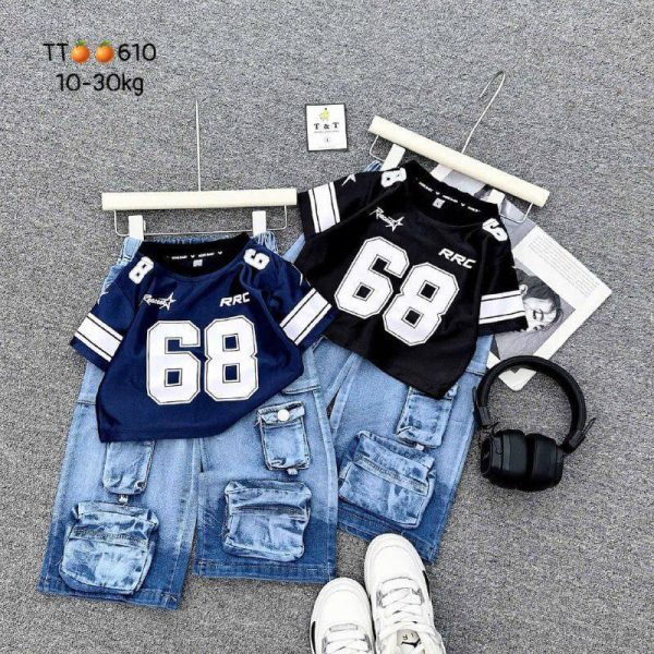 Unisex Jeans 2 piece Set for Kids