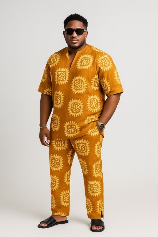 Adire Crepe Fabric - Image 3