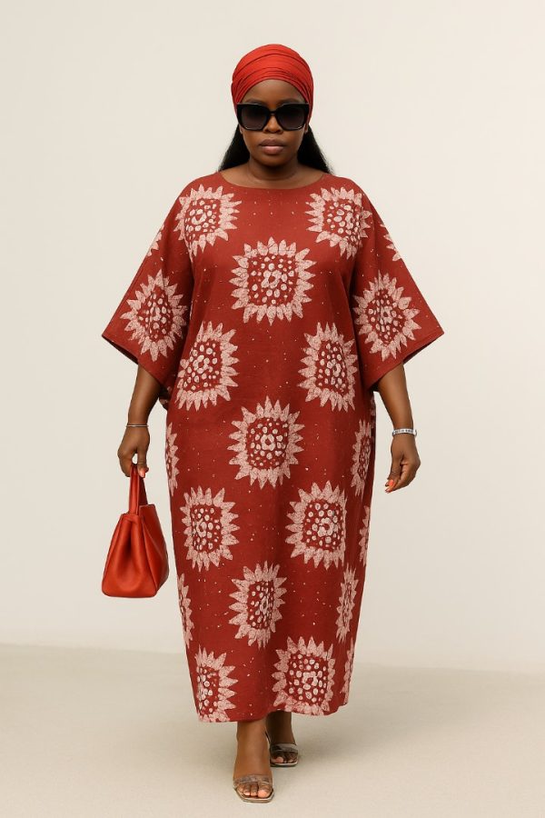 Adire Crepe Fabric - Image 2