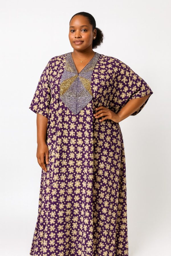 Nasa Pearl Long Bubu Dress