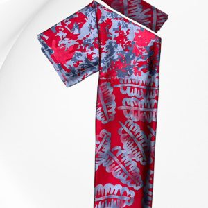 Silk and Chiffon Fabric 008