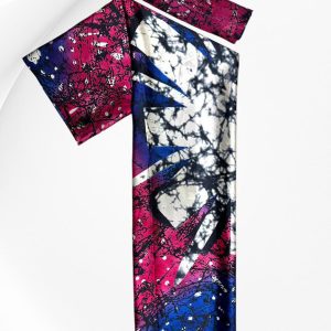 Silk and Chiffon Fabric 017