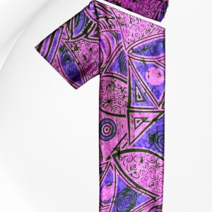 Silk and Chiffon Fabric 019