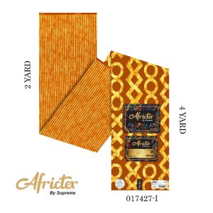 Africtex Ankara Fabric- Brown