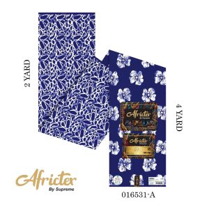Africtex Ankara Fabric- Blue
