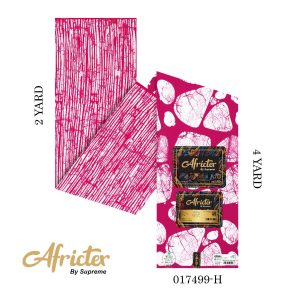 Africtex Ankara Fabric- Pink