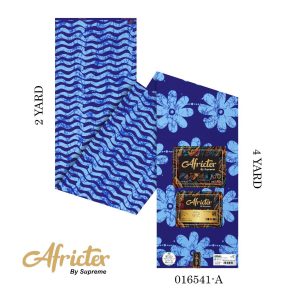 Africtex Ankara Fabric- Blue