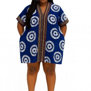 The Hadiza Ankara Short RTW Dress
