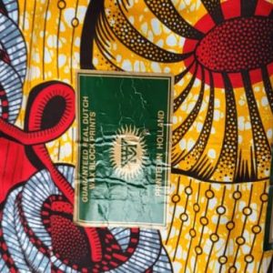 Dutch Hollandaise Wax Fabric 70