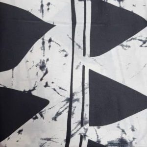 Silk and Chiffon Fabric- Blue