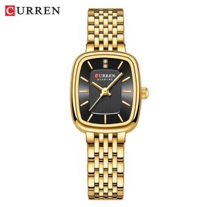 Gold Curren Bracelet Strap Wristwatch