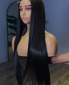 26” Inches Bone Straight with 2*6 closure