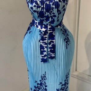 Colorful Sunray Maxi Dress