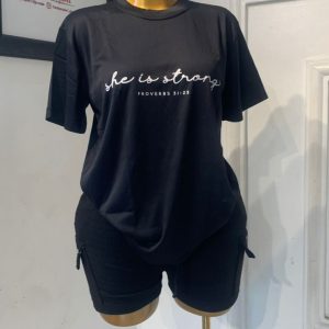 Cargo Shorts and Tshirt 2pcs Set