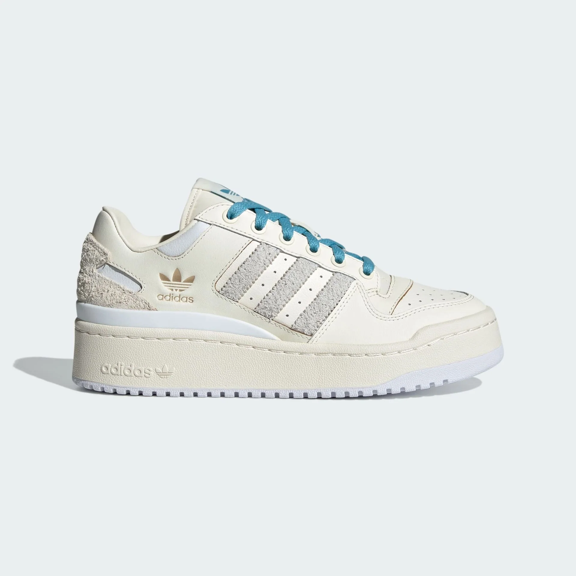 FORUM BOLD SHOES - Supplier Color / Ftwr White / Preloved Blue - Image 2