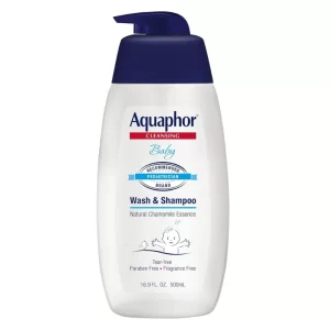 Aquaphor Baby Wash & Shampoo, 2-in-1 Gentle Cleanser (500ml)