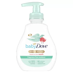 Dove Baby Sensitive Moisture Fragrance-Free Head to Toe Wash