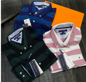 Tommy Hilfiger Long Sleeve Two Toned Color Shirt