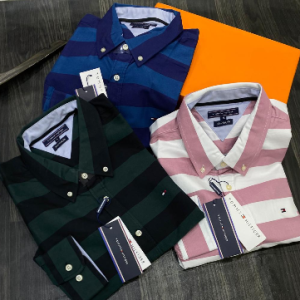 Tommy Hilfiger Long Sleeve Two Toned Color Shirt