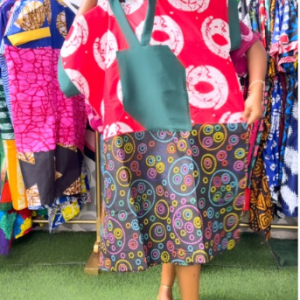 Ankara Ready to Wear Short Dress