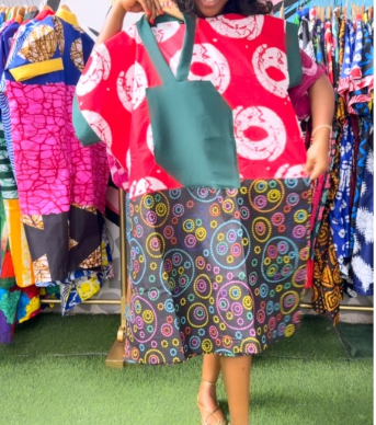Ankara Ready to Wear Short Dress