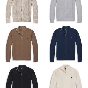 Ralph Lauren Zip Down Cardigan