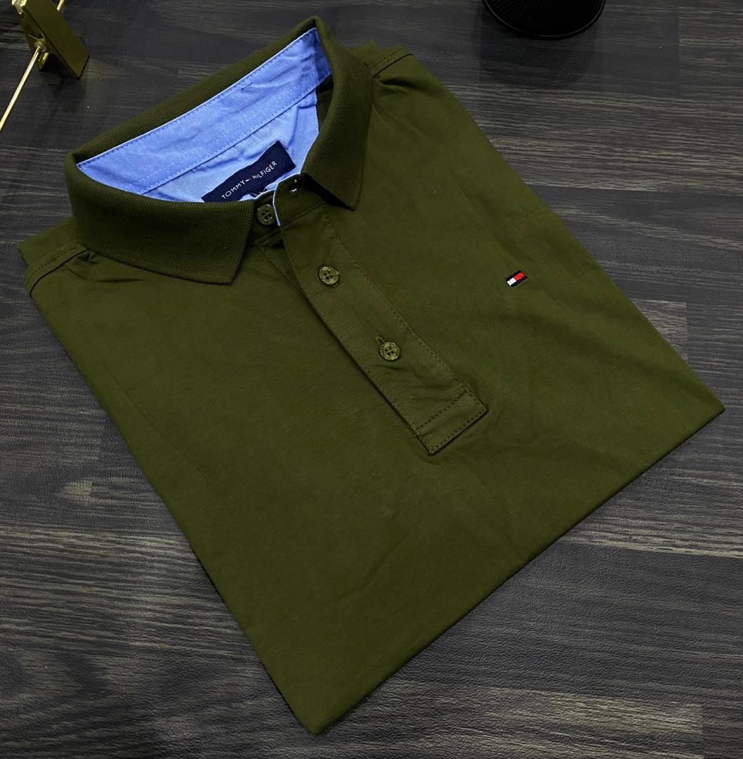 Tommy Hilfiger Plain Tee Shirt - Image 7