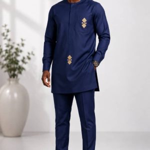Regal Navy Blue Men's 2 piece Senator Set