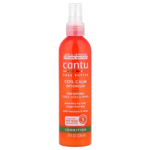 Cantu Shea Butter for Natural Hair Coil Calm Detangler-80oz
