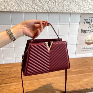 Ladies Leather Midi Handbag