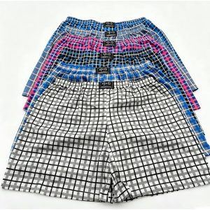 Men's Cotton Boxer Underwear – 6-Pack