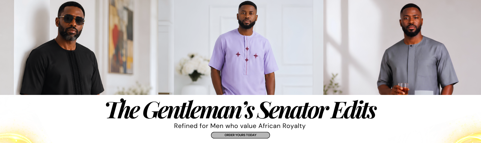 Senator wears men landscape