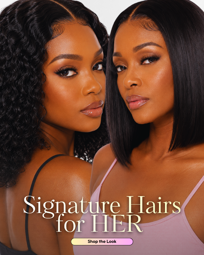 Signature hairs for women potrait